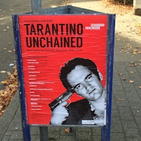 a poster for tarantino unchained